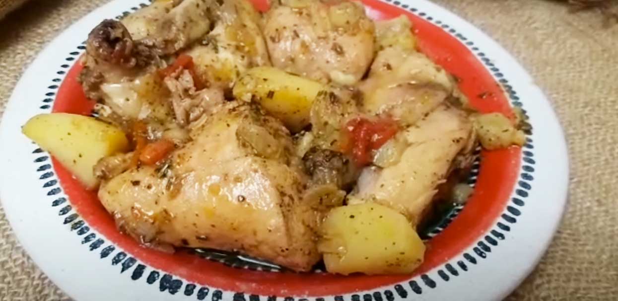 Ricetta Made in Sicily: POLLO “AGGRASSATO” ALLA SICILIANA CON PATATE ...